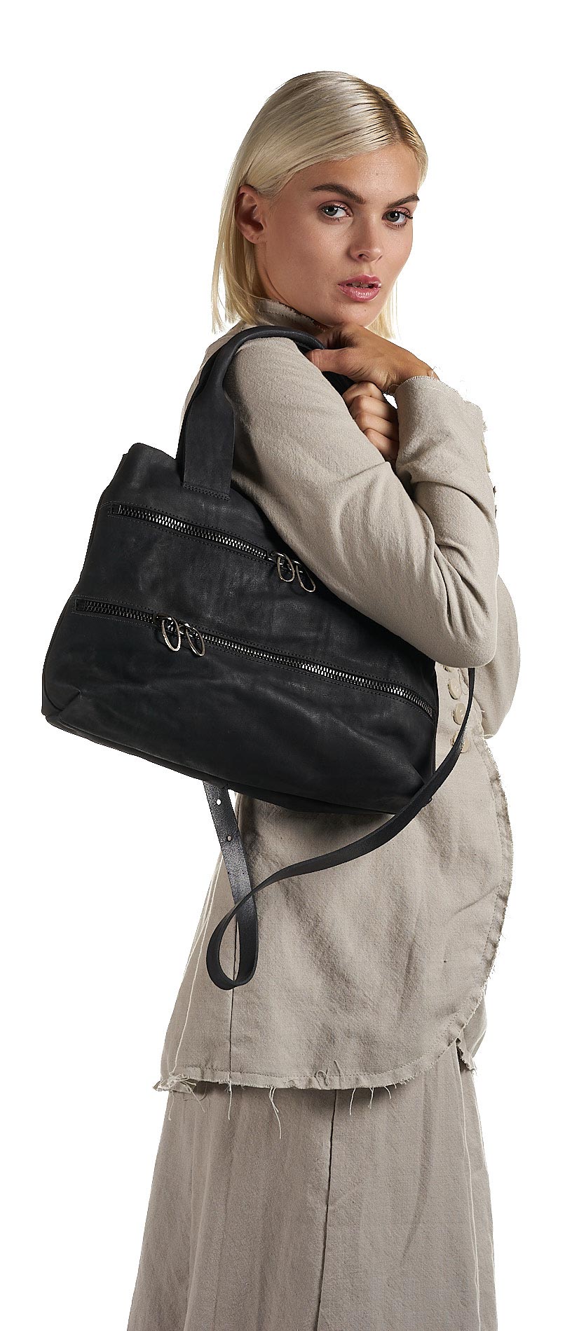 daniele basta leather and silver bags - DETAIL 2